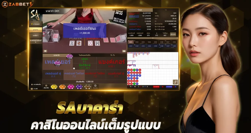 saบาคาร่า คาสิโนออนไลน์เต็มรูปแบบ