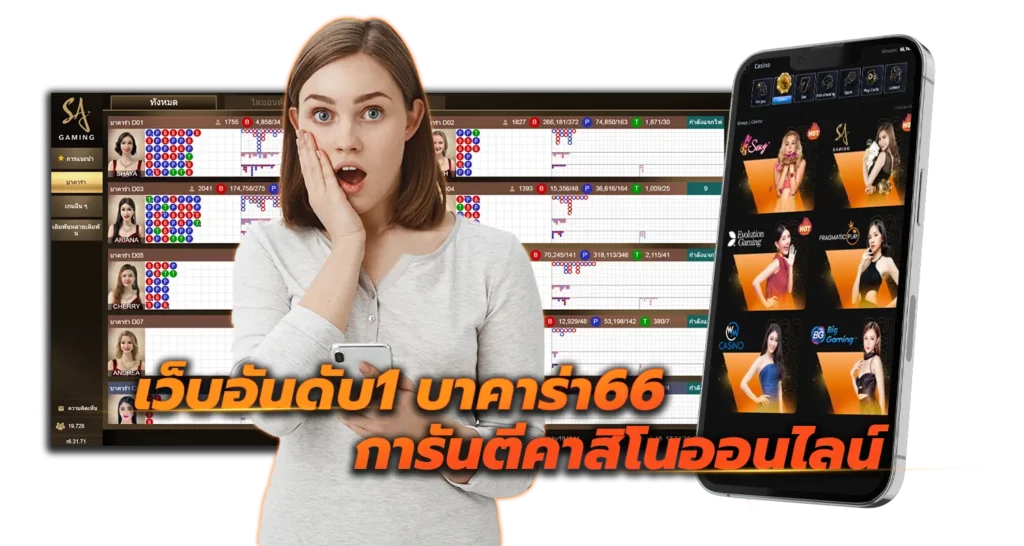 เว็บอันดับ1 บาคาร่า66 การันตีคาสิโนออนไลน์